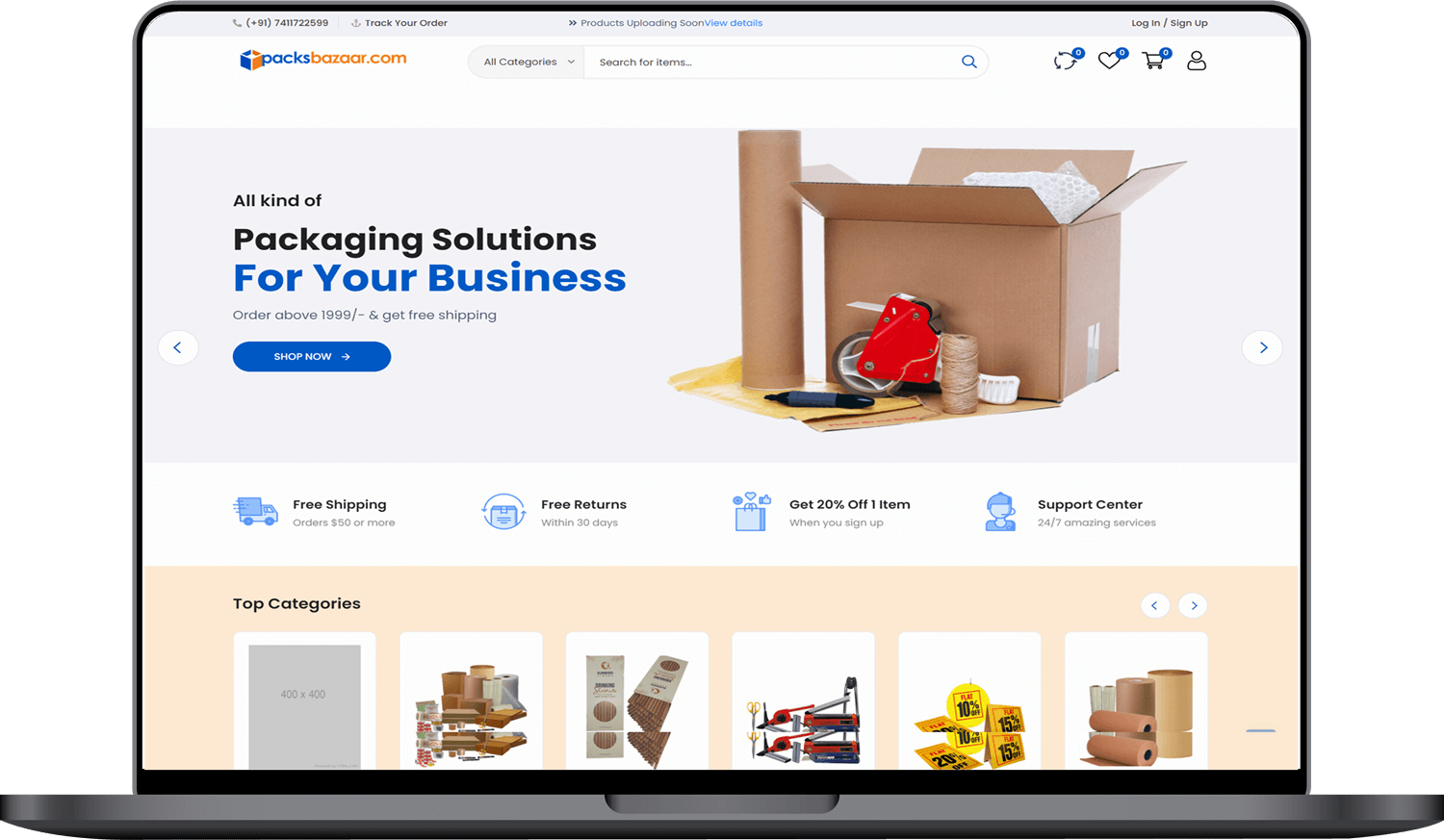 eCommerce mobile applications development